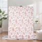 Duke Imports Strawberry Cow Plush Throw in Pink, , large