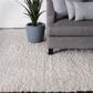 Central Oriental Alpaca Shag Light Beige 5" x 7"6" Area Rug, , large