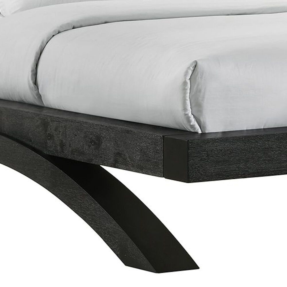 Mayberry Hill Allan Full Platform Bed in Black, , large