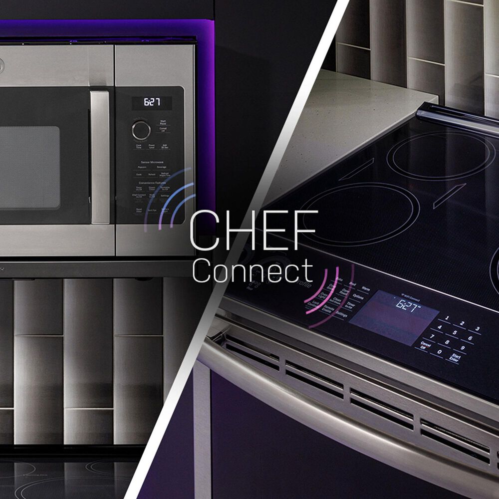 GE Profile 2.2 Cu. Ft. Over-the-Range Sensor Microwave Oven in Stainless Steel, , large