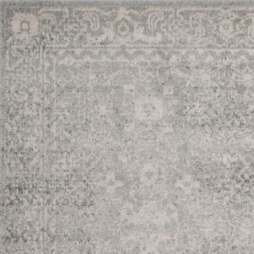 Safavieh Evoke EVK270Z-3 3&#39; x 5&#39; Silver/Ivory Area Rug, , large