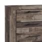 Ashley Derekson 4 Piece Twin Panel Bedroom Set in Gray, , large