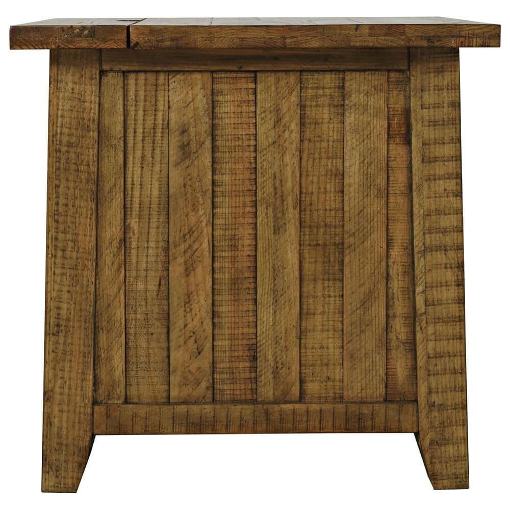 Waltham Telluride Chairside Table in Golden Brown, , large