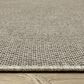 Oriental Weavers Caicos CA07A 1"10" x 7"6" Grey Runner, , large