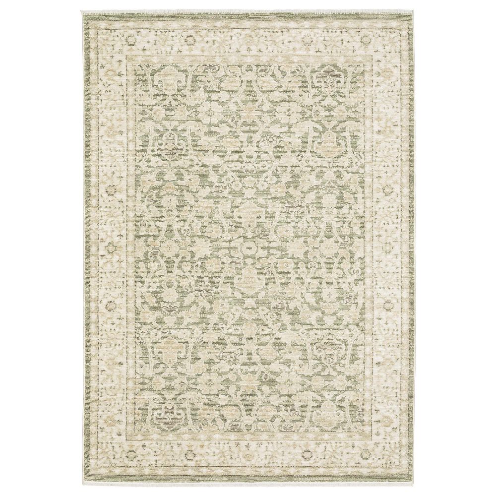 Oriental Weavers Caroline Green 5"3" x 7"6" Area Rug, , large