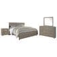 Ashley Culverbach 4 Piece King Bedroom Set in Driftwood Gray, , large