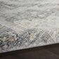 Nourison Starry Nights STN05 8" x 11" Charcoal and Cream Area Rug, , large