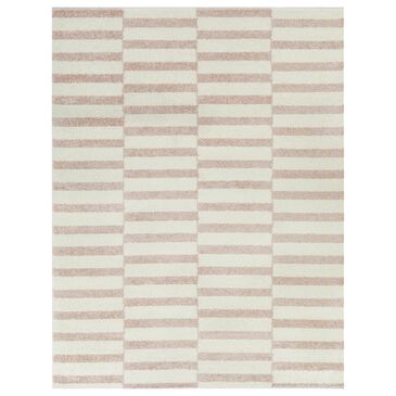 Balta Rugs Dewey Abstract Stripe 7"10" x 10" Pink Area Rug, , large