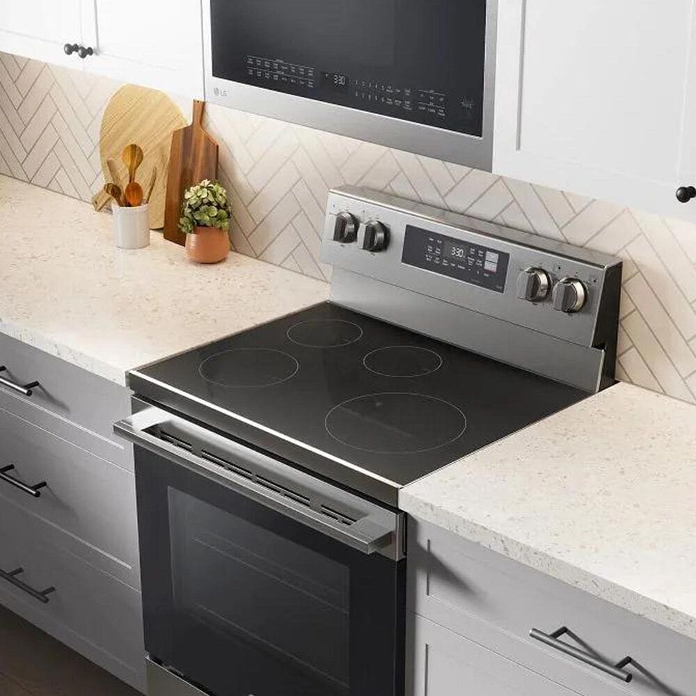 LG 6.3 Cu. Ft. Smart Freestanding Induction Range in Stainless Steel, , large