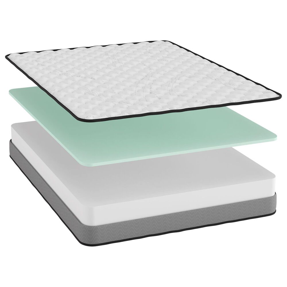 Grand Estate 6&quot; Firm Foam Twin Mattress with Low Profile Box Spring, , large