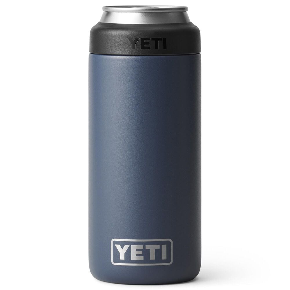 YETI Rambler 12 Oz Colster Slim Can Cooler in Navy, , large