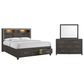 Mayberry Hill Sasha 3 Piece Queen Bedroom Set in Grey, , large
