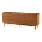 Natural Bamboo Furnishings 4 Drawer Double Dresser, , large