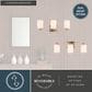 Vaxcel Park Ridge 3-Light Bathroom Vanity in Champagne Gold, , large