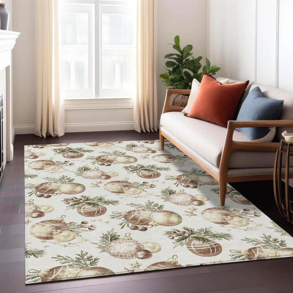 Dalyn Rug Company Wonderland WN36 Ivory 5&#39; x 7&#39;6&quot; Area Rug, , large