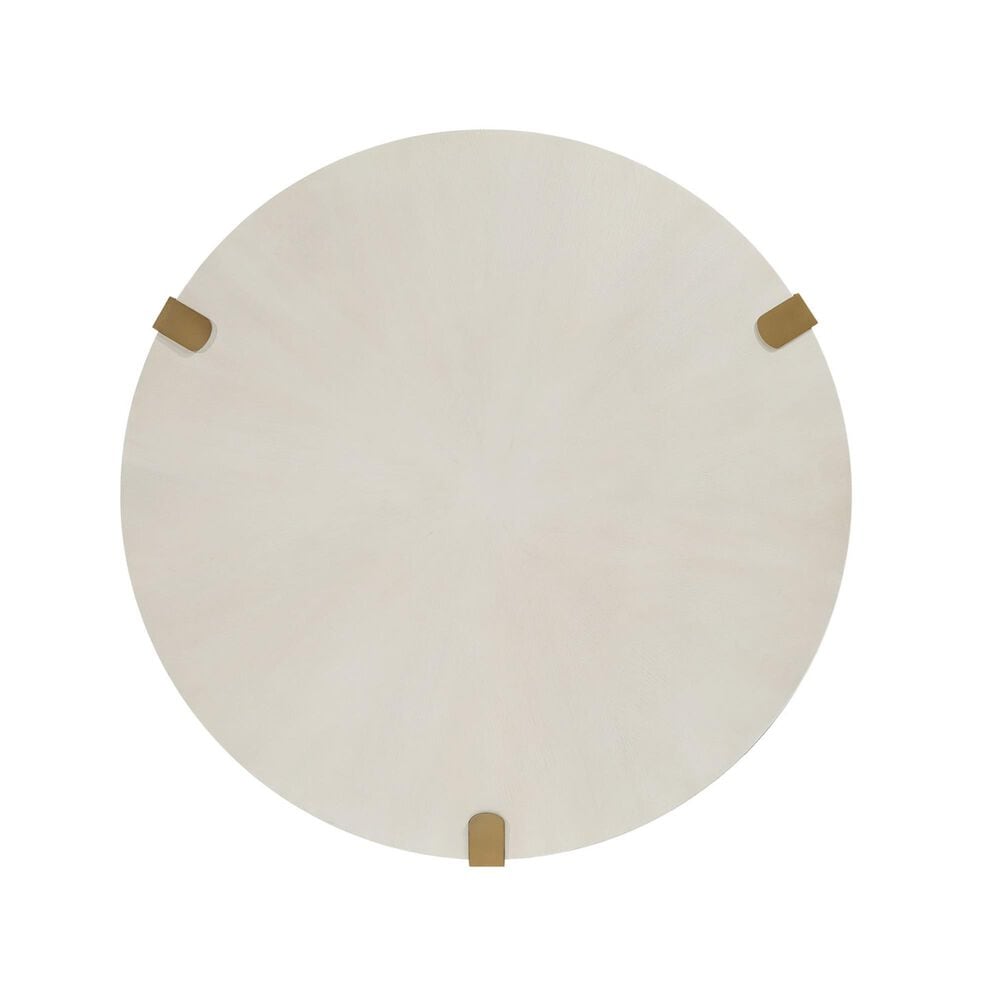 Crystal City Cocktail Table in White/Gold, , large