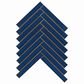 Emser Regala Token 1" x 6" Rectangle on 8" x 10" Glazed Porcelain Mosaic Sheet, , large
