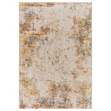 Surya Reina Light Gray, Cream, Medium Gray, Denim, Rust, Mustard and Olive 2" x 2"11" Area Rug, , large