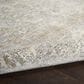 Nourison Starry Nights 8" x 10" Silver and Cream Area Rug, , large