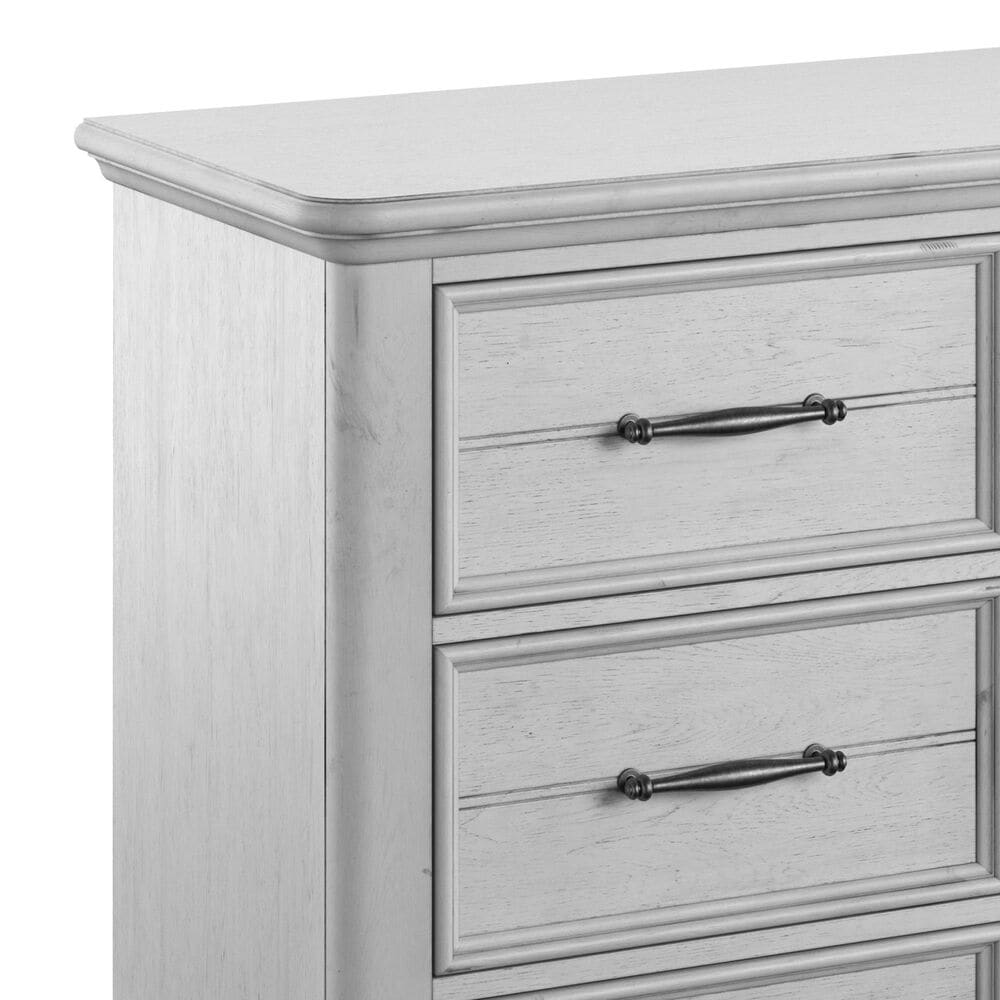 Emerald Home Furnishings New Haven 10-Drawer Dresser in Oyster Shell, , large