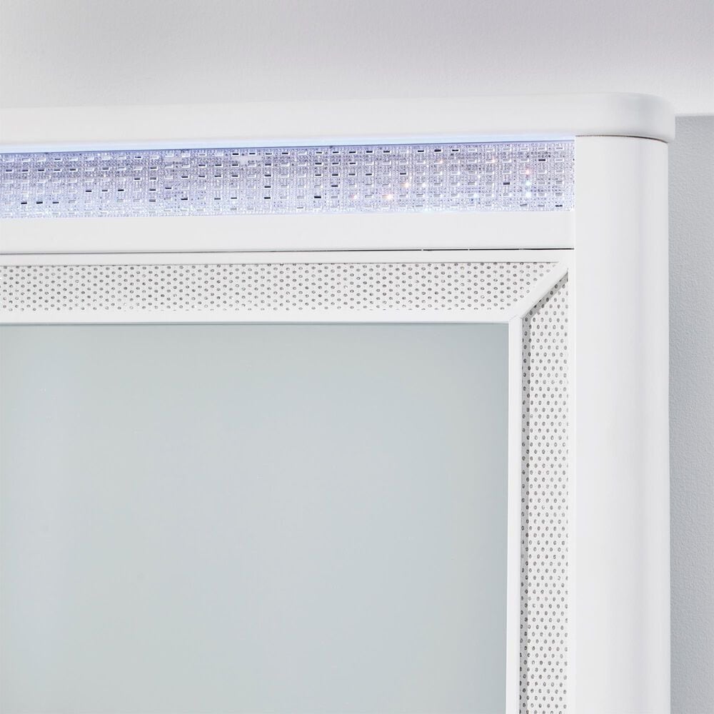 Millenium Chalanna 6-Drawer Dresser and Mirror in White, , large
