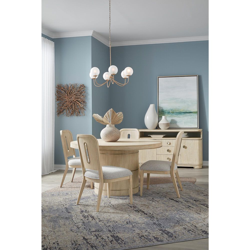 Chapel Hill Huntington Upholstered Dining Side Chair in Beach Grass, , large