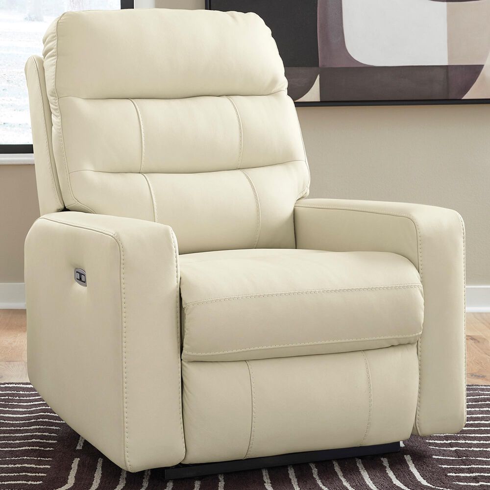 Kelsey Nosal Pennacle Pier Power Recliner with Adjustable Headrest in Canvas, , large