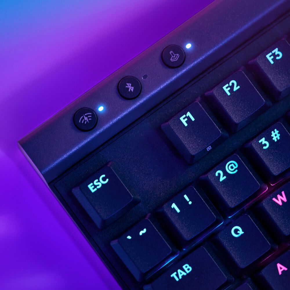 Logitech Lightspeed Gaming Keyboard Blk, , large