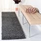 Safavieh August Shag AUG200H 2" x 5" Charcoal Area Rug, , large