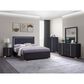 Pacific Landing Marceline 2-Drawer Nightstand in Black, , large
