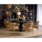 37B Heloise Arm Chair in Gold, , large