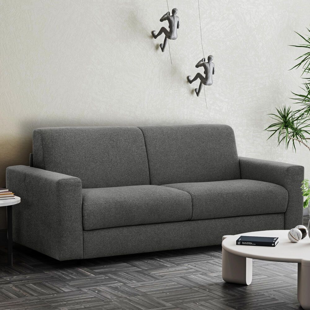 Primo International Giotto Sleeper Sofa in Nashville Anthracite, , large