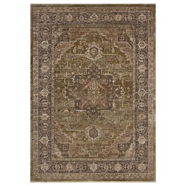 Loloi Haywood Moss and Charcoal 9"6" x 13"2" Area Rug, , large