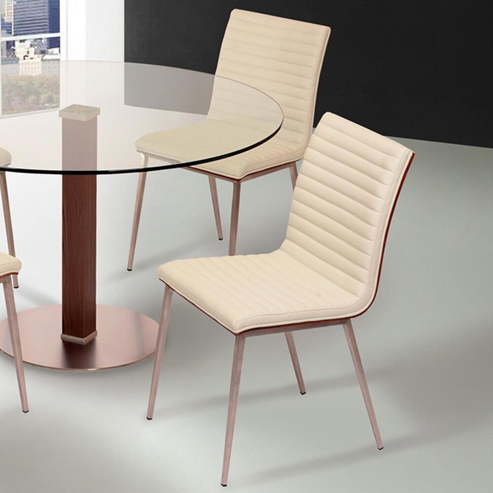 Blue River Cafe Dining Chair in White (Set of 2), , large
