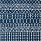 Safavieh Tulum TUL270N 4" x 6" Navy and Ivory Area Rug, , large