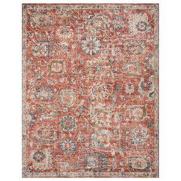 Loloi II Saban 2"7" x 4" Rust and Multicolor Area Rug, , large