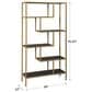 Ashley Frankwell Wall Unit in Gold and Gray, , large