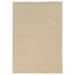 Radici USA Bellissima 6" x 9" Oatmeal Area Rug, , large