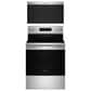 Whirlpool 2-Piece Kitchen Package with 5.3 Cu. Ft. Freestanding Electric Range with Self Clean and Over-the-Range Microwave in Fingerprint Resistant Stainless Steel, , large