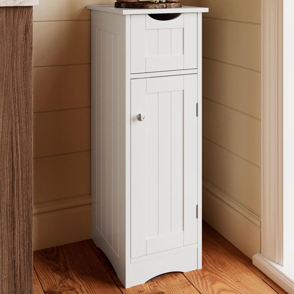 RiverRidge Home Ashland Slim Cabinet in White, , large