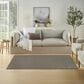Nourison Courtyard Black and White 4" x 6" Indoor/Outdoor Area Rug, , large