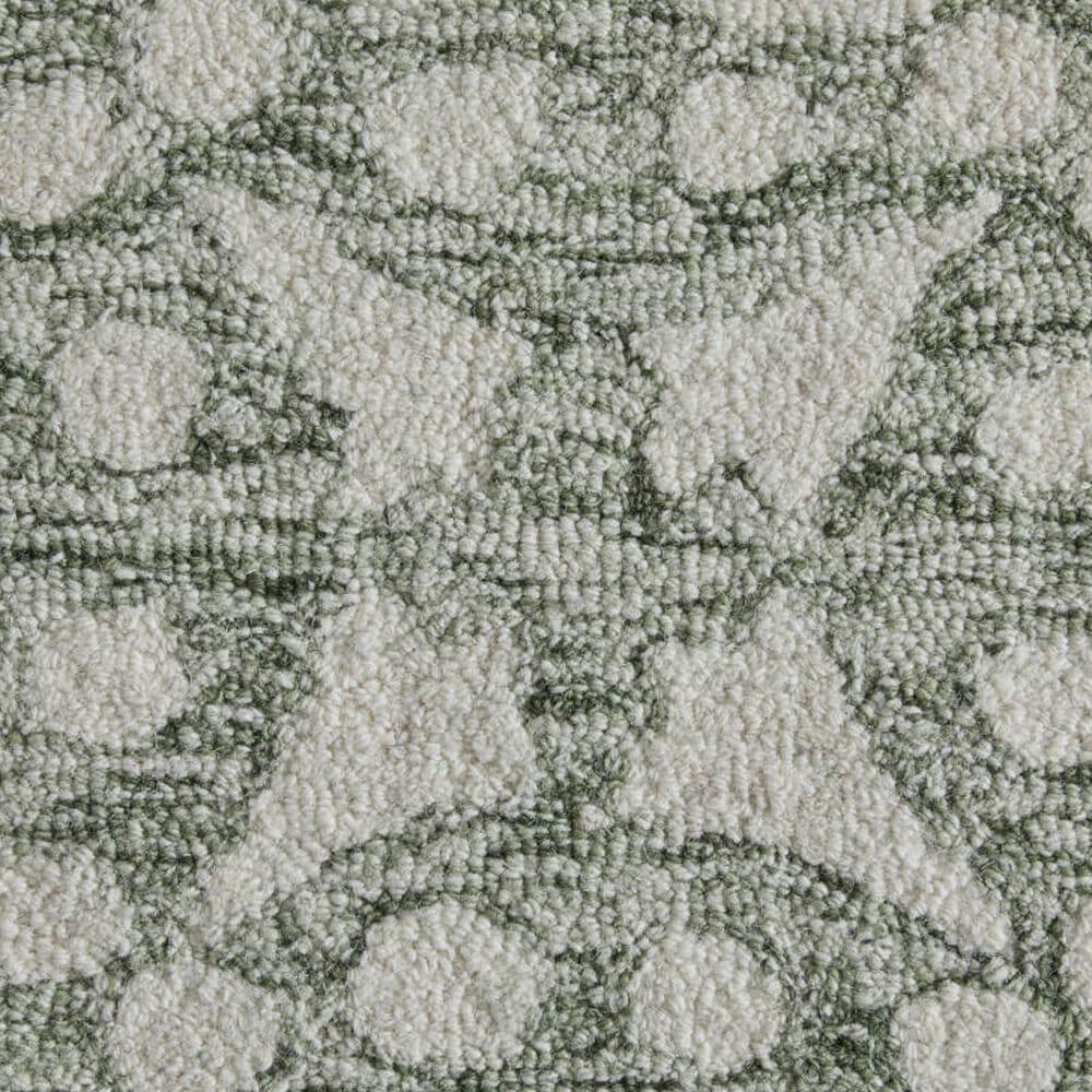 Feizy Belfort Green 10&#39; x 14&#39; Area Rug, , large