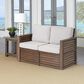 Home Styles Loveseat and End Table in Aged Barnside, , large