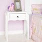 Butler Specialty Company Wilshire 1-Drawer Nightstand in Smooth White, , large