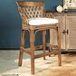 Office Star Products Plantation 24" Counter Stool in Brown Stained, , large