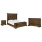 Millenium Frantanna Queen Panel Storage Bed with Dresser and Nightstand in Brown, , large