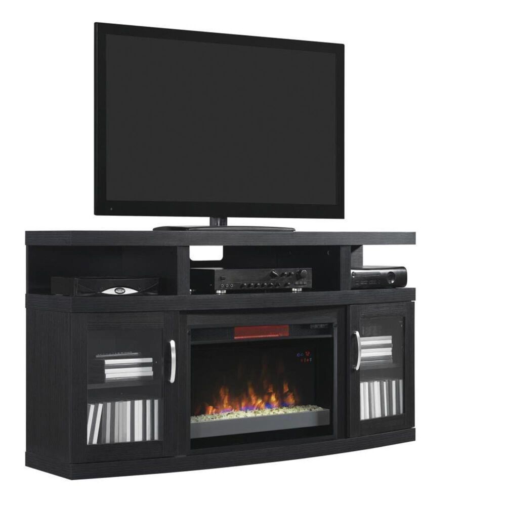 Classic Flame Cantilever 60" Media Fireplace in Espresso, , large