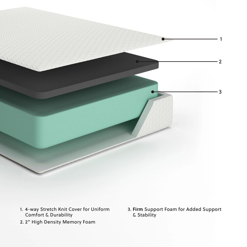 Ashley Chime 12&quot; Memory Foam Extra Plush Tight Top Full Mattress, , large