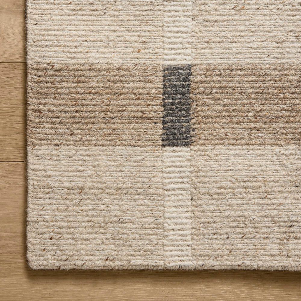 Loloi Perry Natural and Grey 7&#39;9&quot; x 9&#39;9&quot; Area Rug, , large