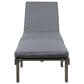 Hearth and Haven Ariana Outdoor Wood Chaise Lounge with Cushions in Grey, , large